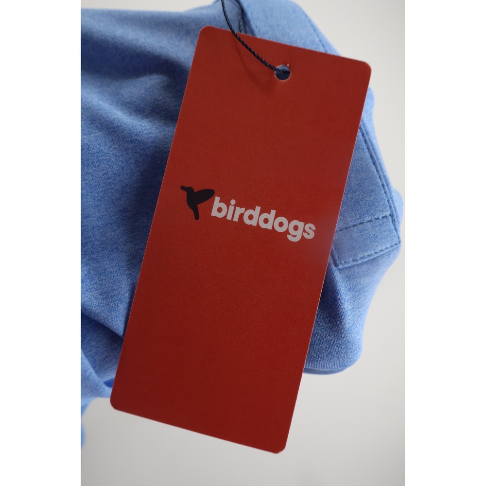Birddogs Performance Polo Shirt XL Light Blue Heather Golf Athletic Casual - Picture 6 of 6